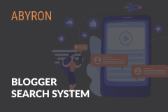Blogger search system